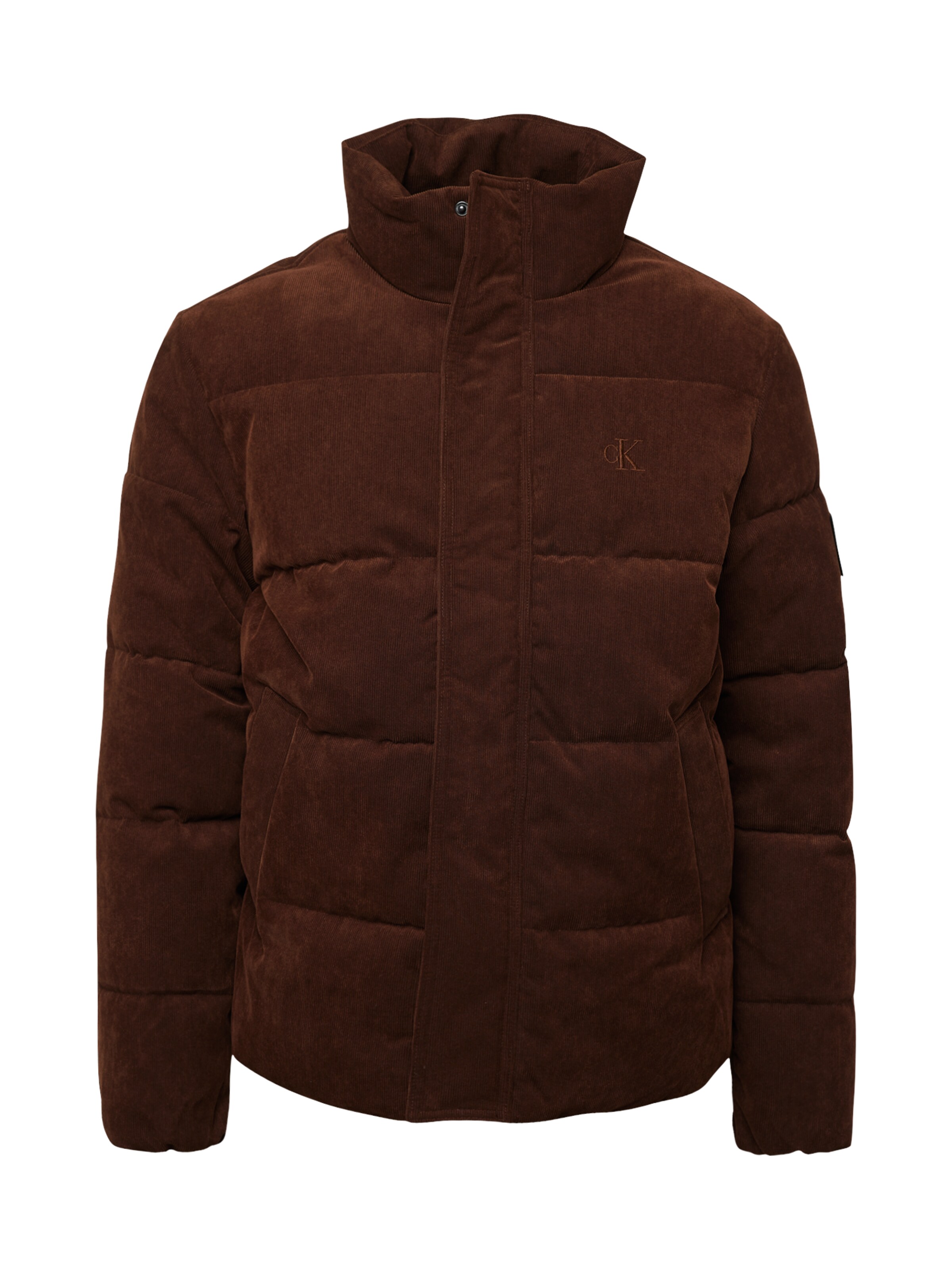 Calvin Klein Burgundy Puffer Jacket Mens Calvin Klein Men's