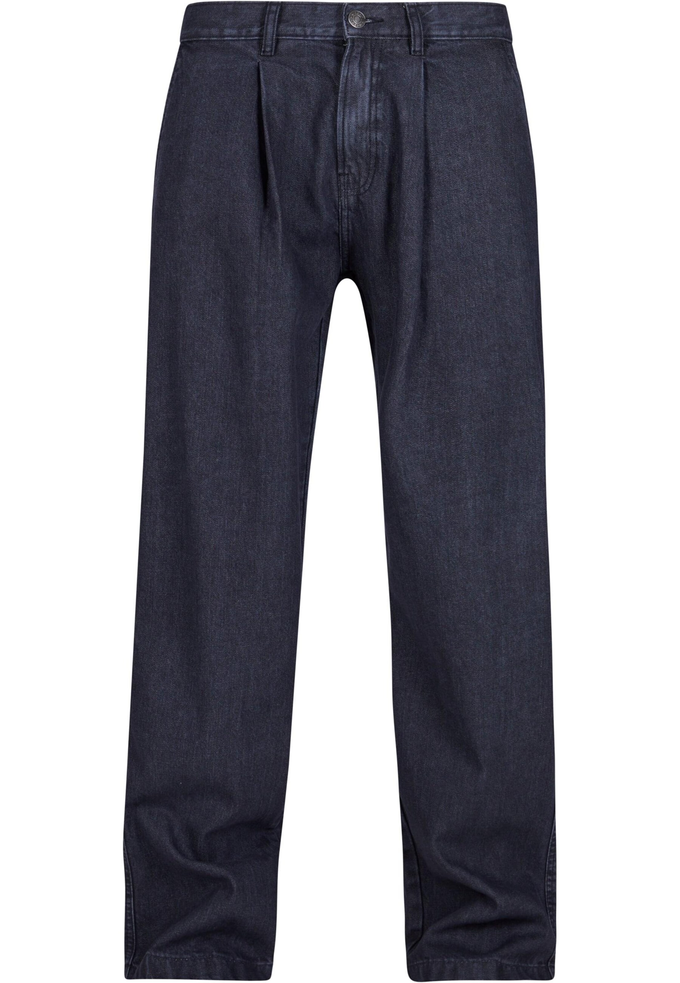 Urban Classics Loosefit Τζιν σε μαύρο: μπροστά