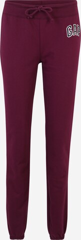 Gap Tall Spodnie w kolorze fioletowy: przód