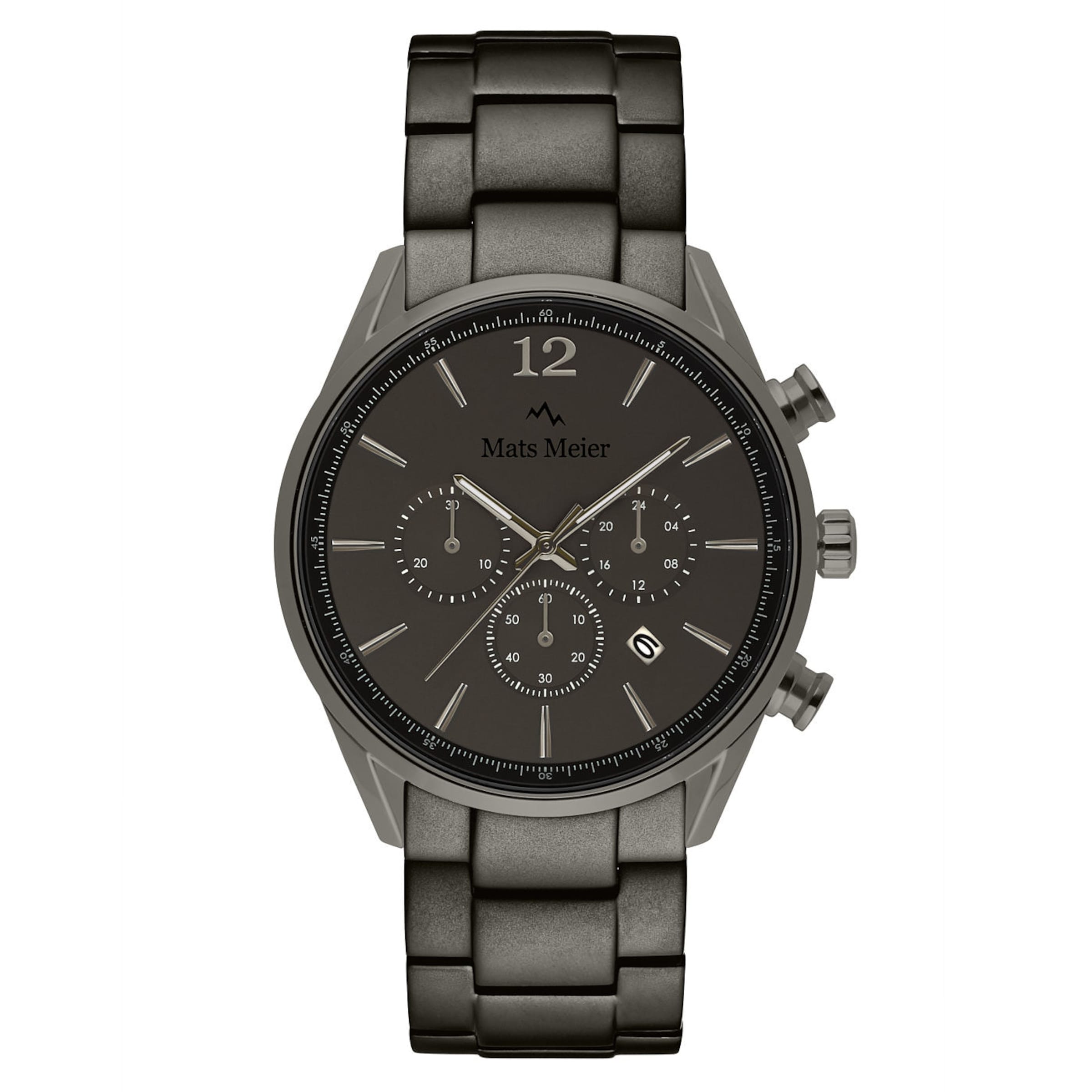 Mats Meier Analog Watch in Grey: front