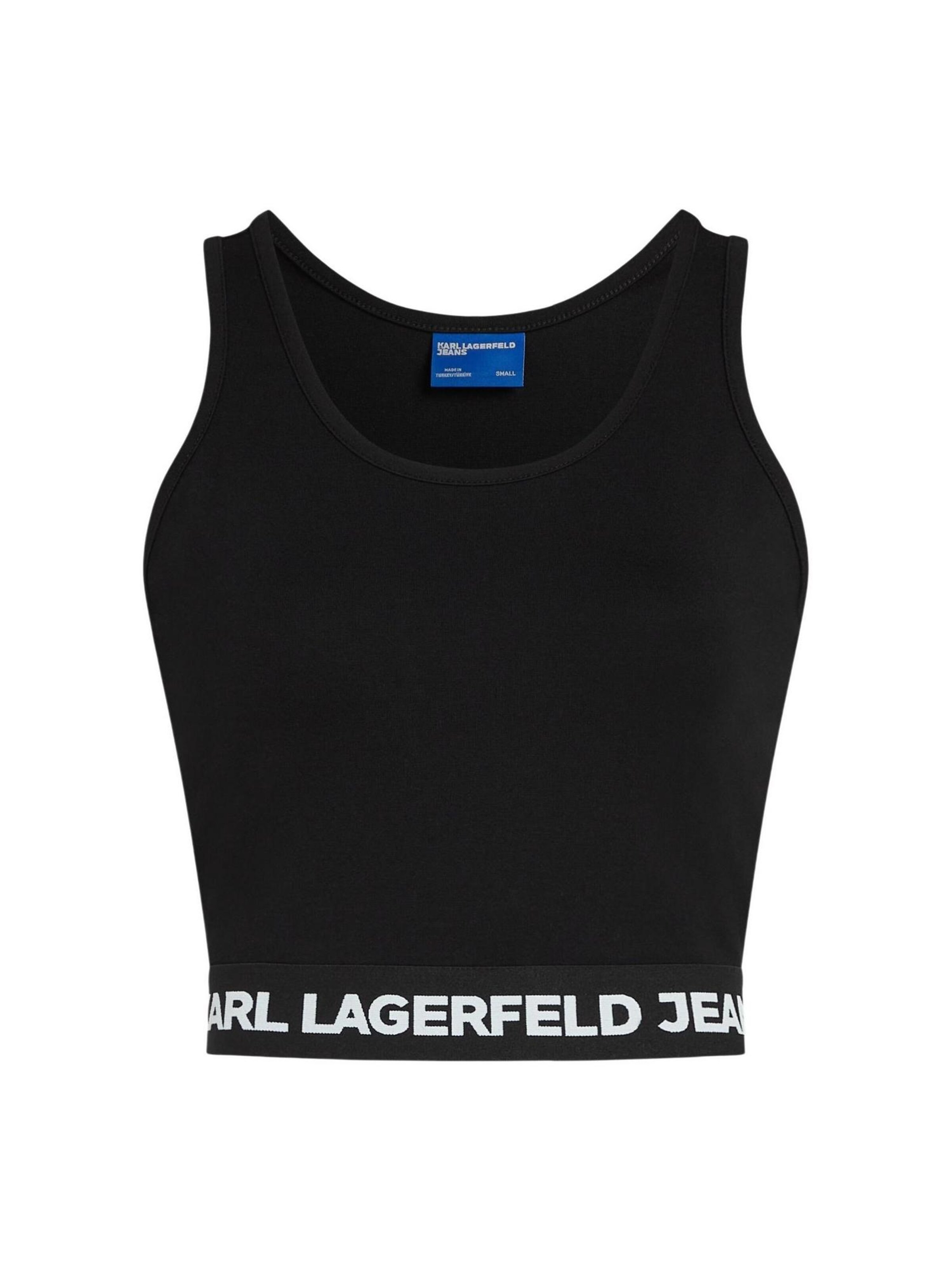 Top 'KLJ Milano Tank B1W17048' di KARL LAGERFELD JEANS in nero