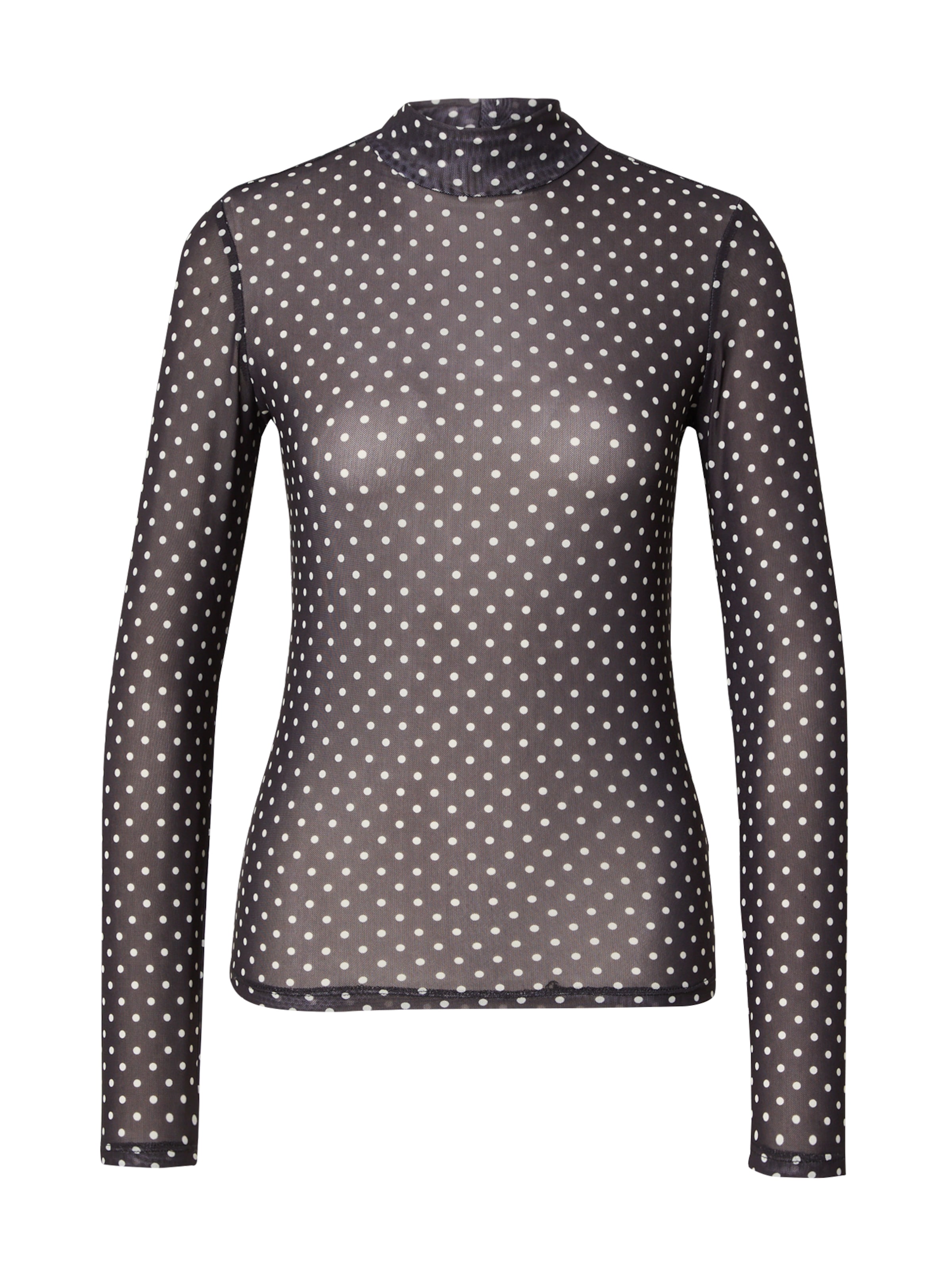 EDITED Shirt 'Fiore' in Black: front