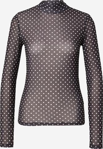 T-shirt 'Fiore' EDITED en noir : devant