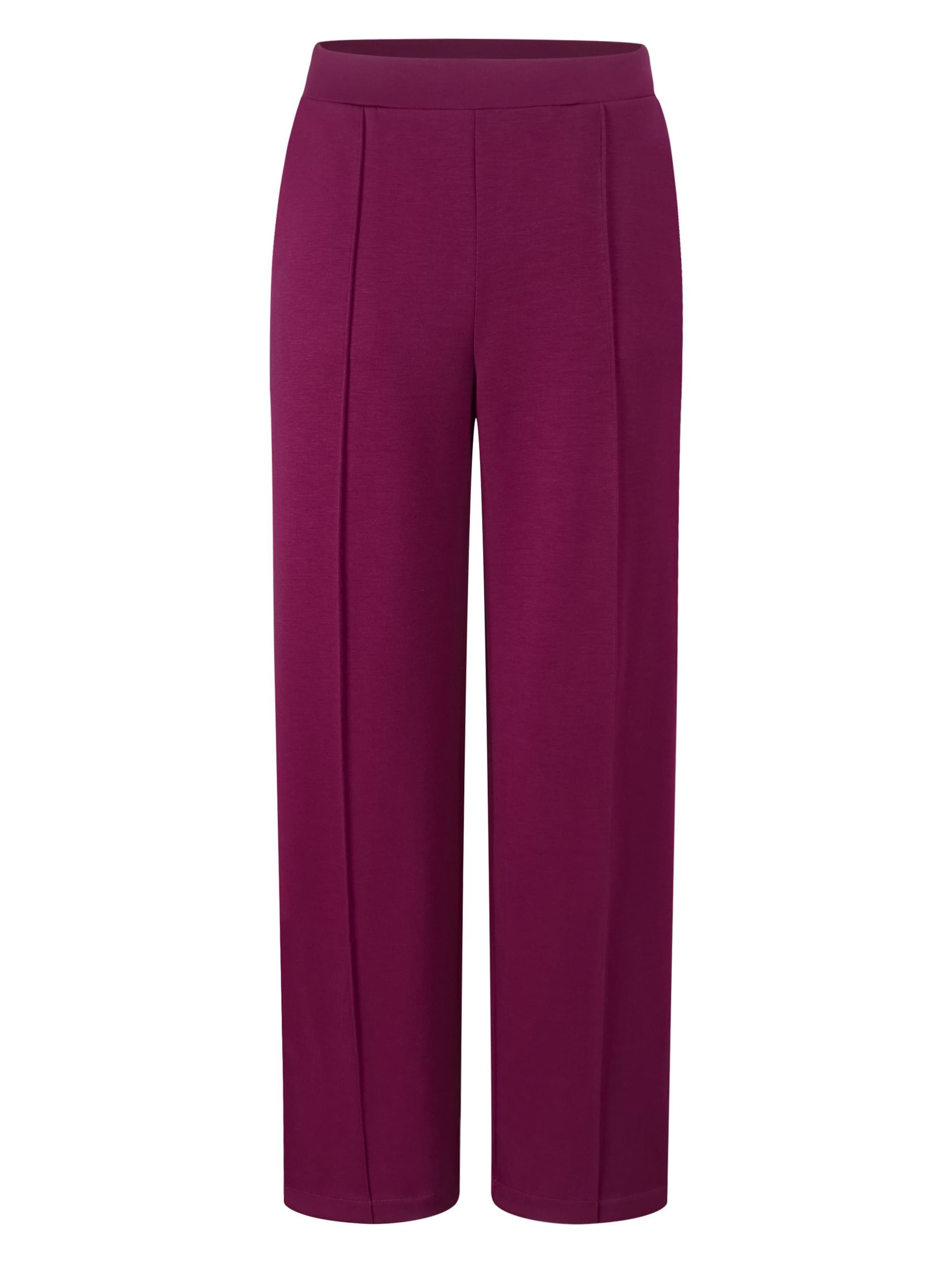 SASSYCLASSY Trousers in Red: front