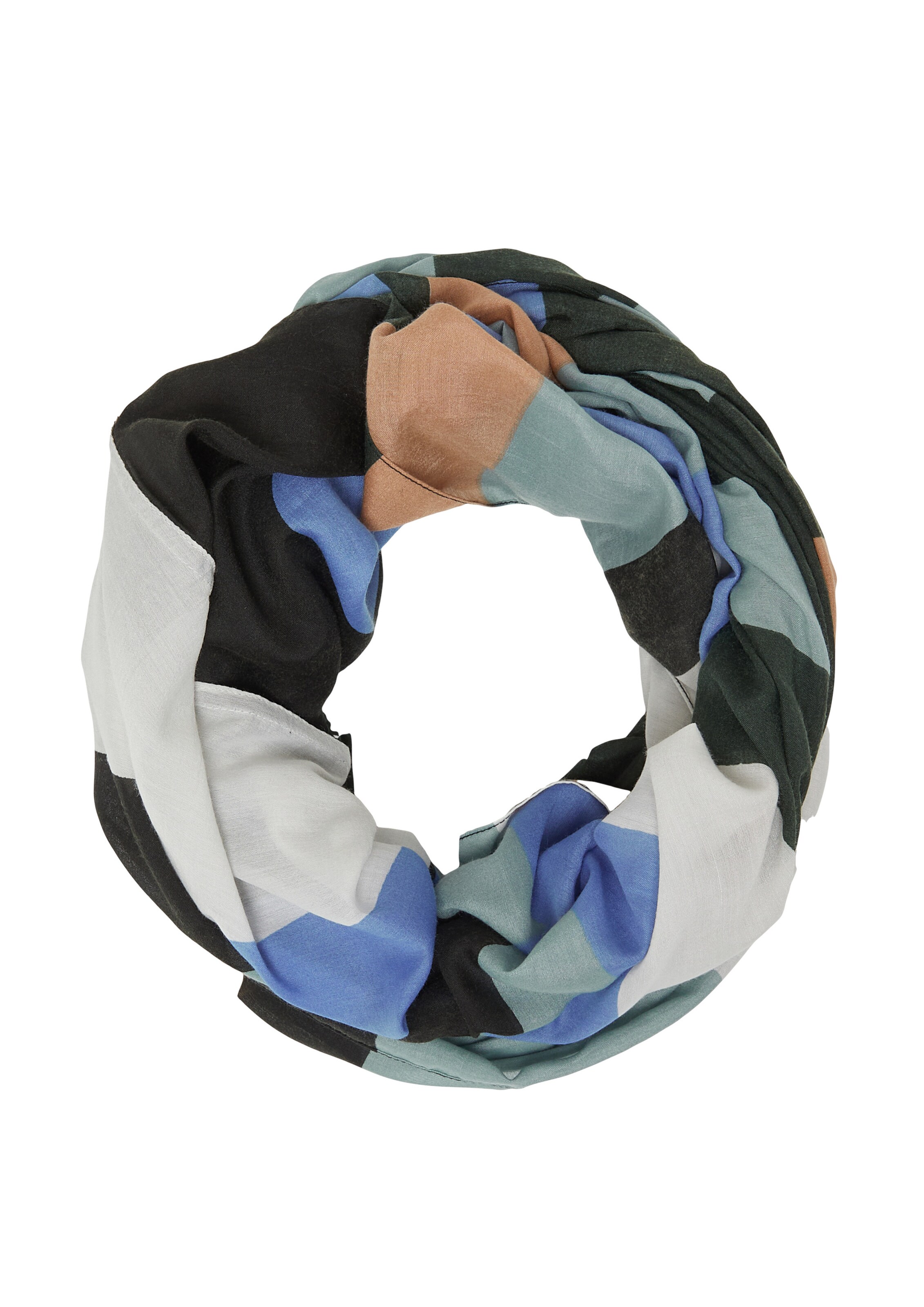 s.Oliver Schal in Grün: Vorderseite