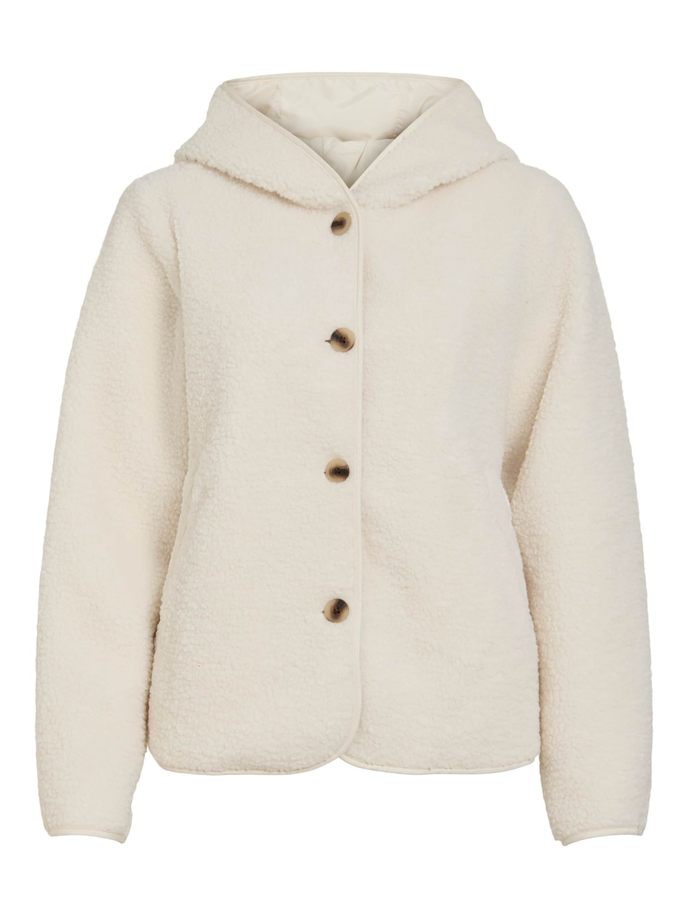 Veste mi-saison 'VIADA' VILA en beige : devant
