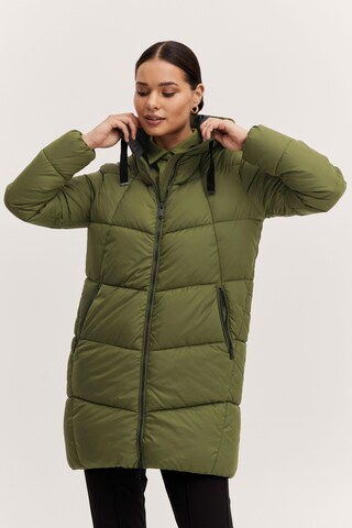 b.young Between-Season Jacket 'BYBOMINA' in Green: front