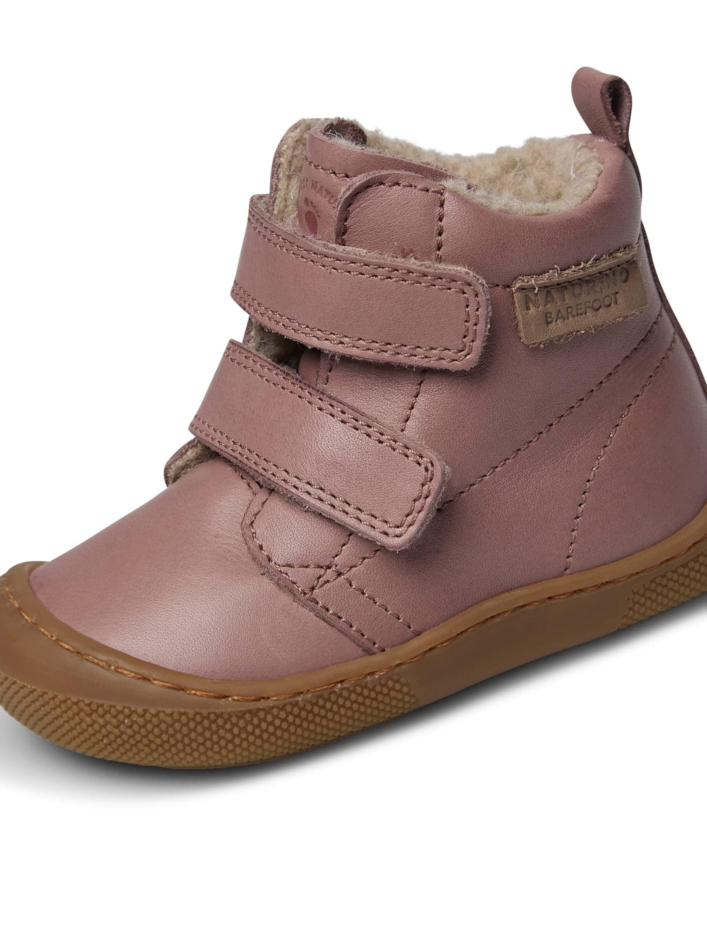 Bottes 'BAREFOOT WIGGHI VL' NATURINO en beige : devant
