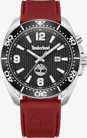 TIMBERLAND Analoog horloge 'CARRIGAN' in Rood: voorkant