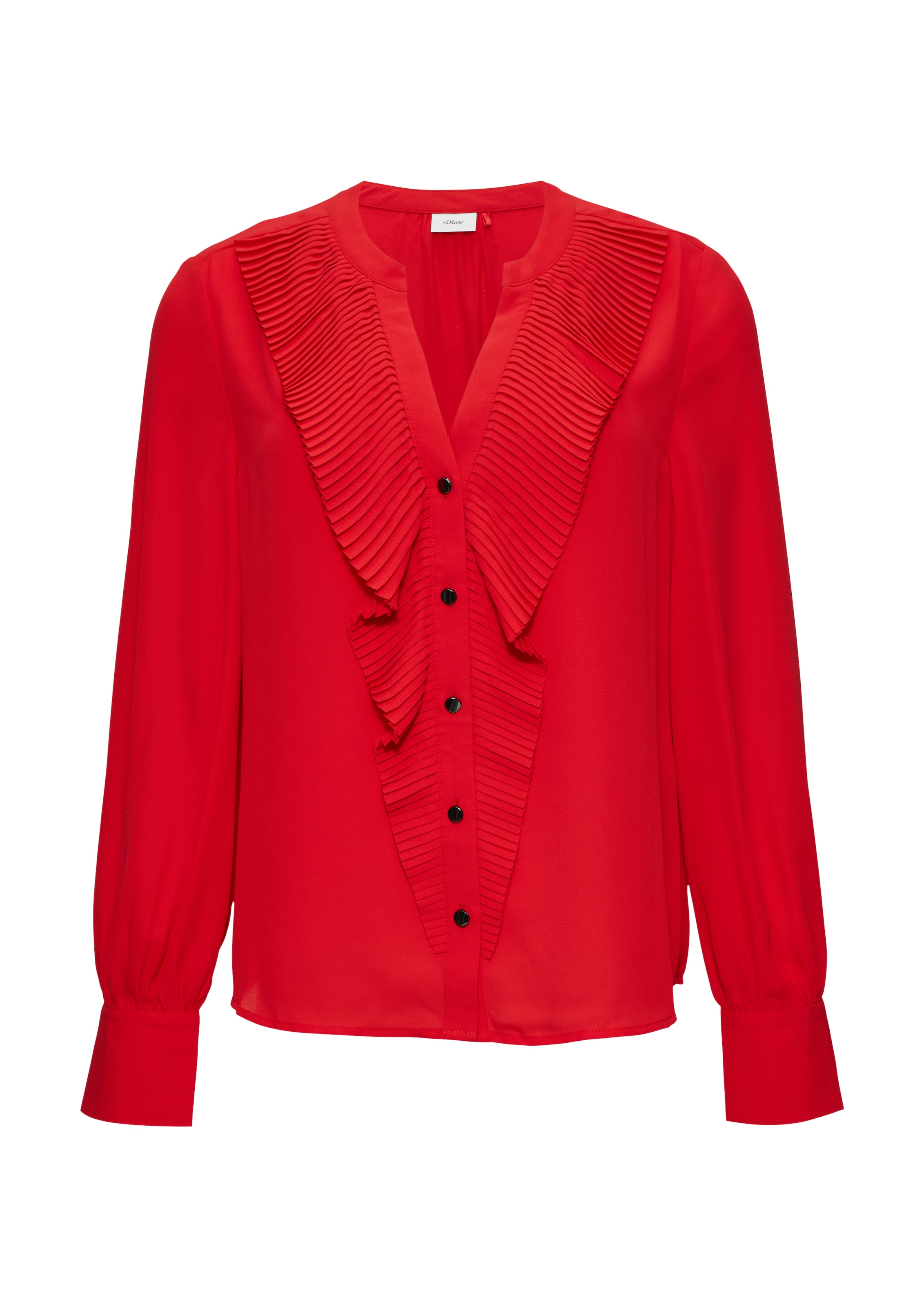 Chemisier s.Oliver en rouge : devant