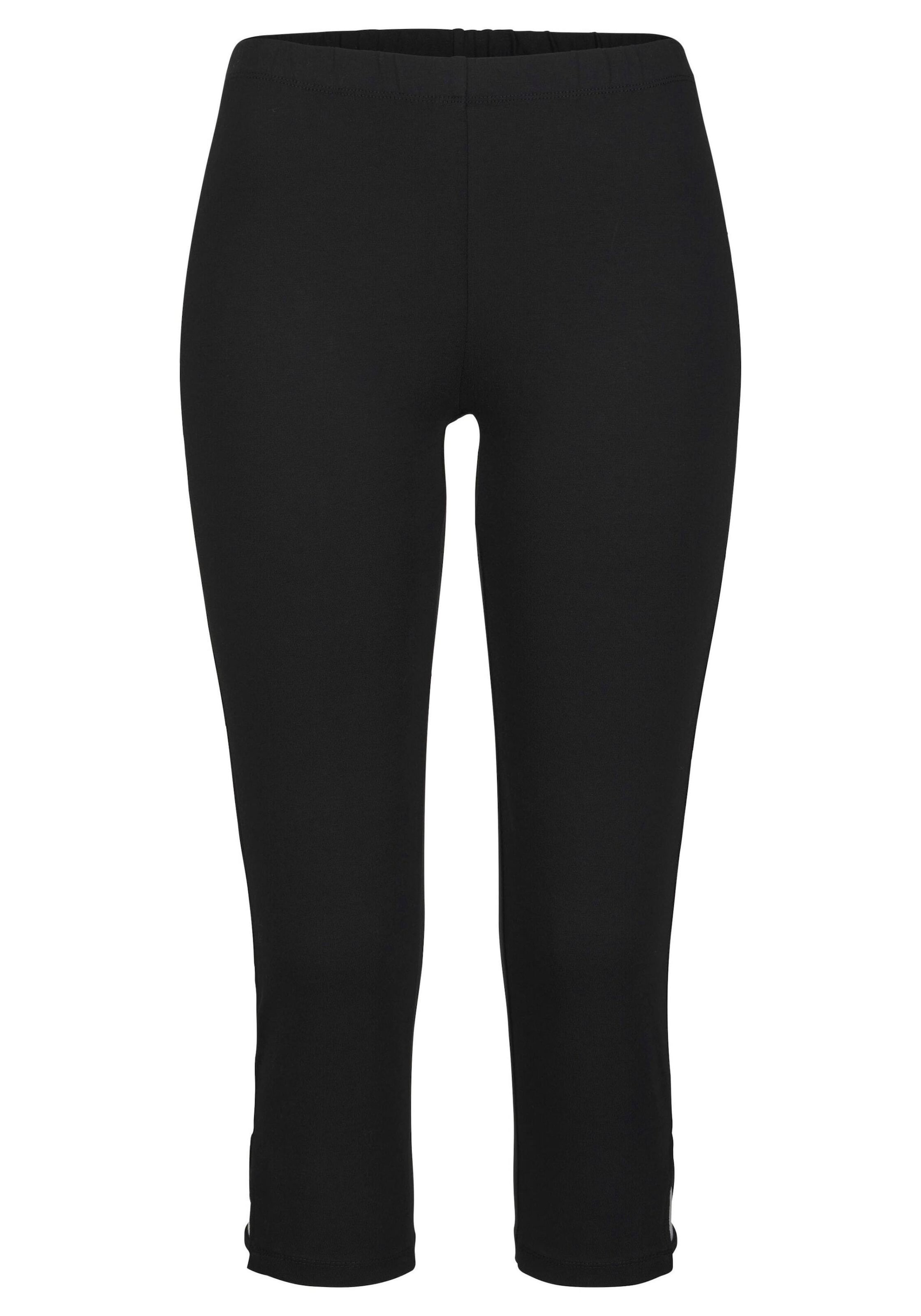 LASCANA Skinny Leggings in Black: front