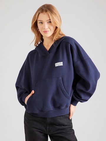 AMERICAN VINTAGE Sweatshirt 'PLIZZY' in Blauw: voorkant