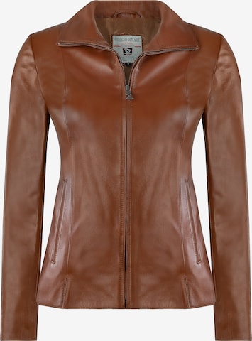 Giorgio di Mare Between-season jacket in Brown: front