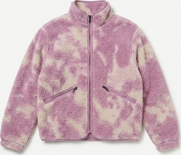 Giacca di pile di Urban Classics in lilla: frontale