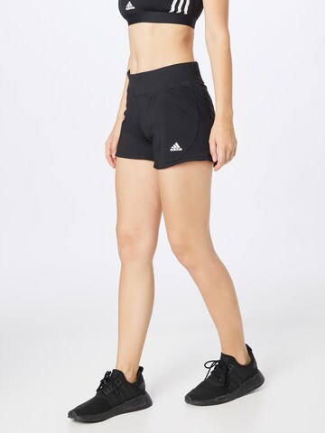 ADIDAS SPORTSWEAR - Regular Calças de desporto 'Hiit ' em preto: frente