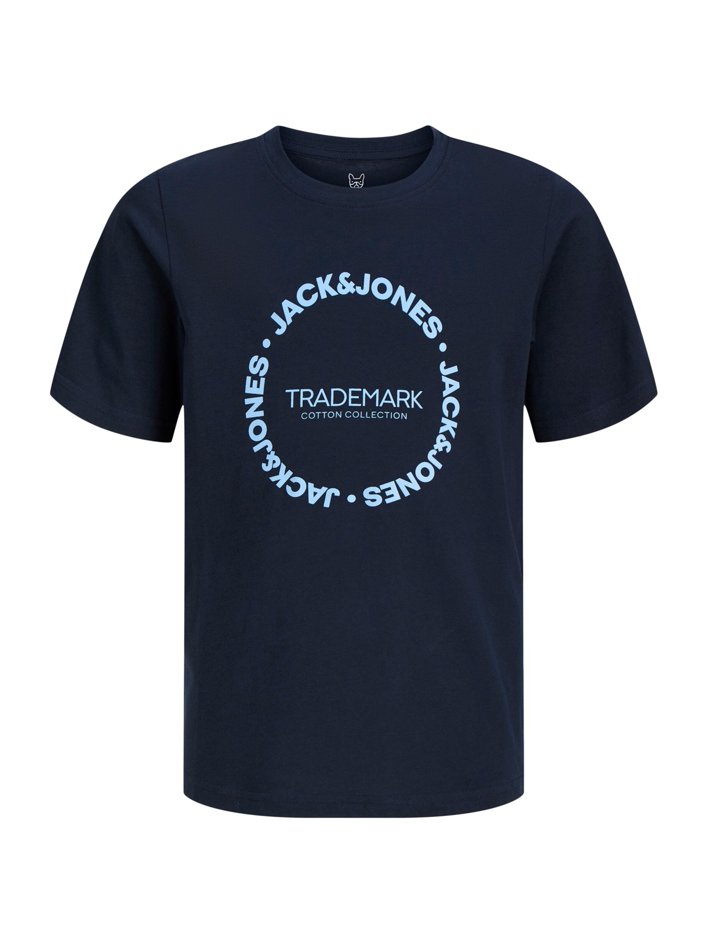 Jack & Jones Junior Shirt 'JJBENSON' in 140 in Navy / Aqua, Item view
