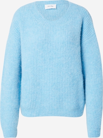 AMERICAN VINTAGE Sweter 'East' w kolorze niebieski: przód