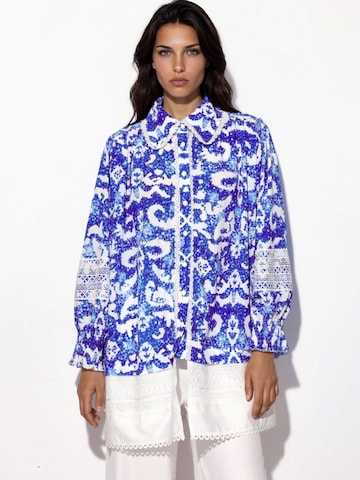 MSN Collection Dress in Blue: front