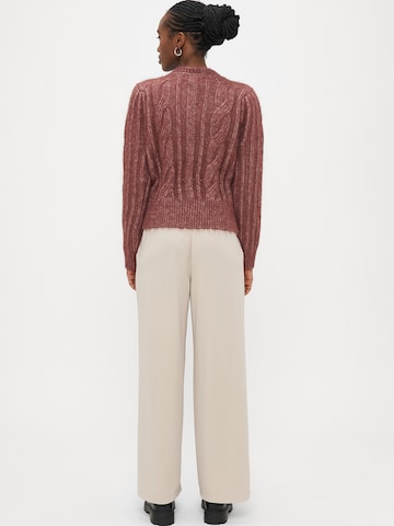 Vero Moda Petite Knit cardigan 'VMLISA' in Brown