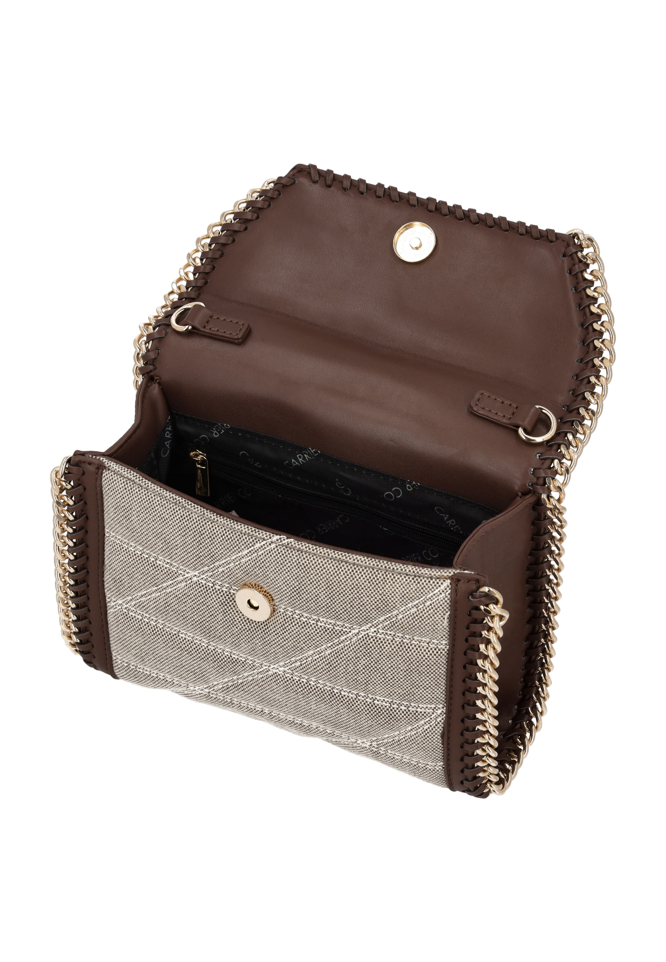 faina Torba za čez ramo | bež barva