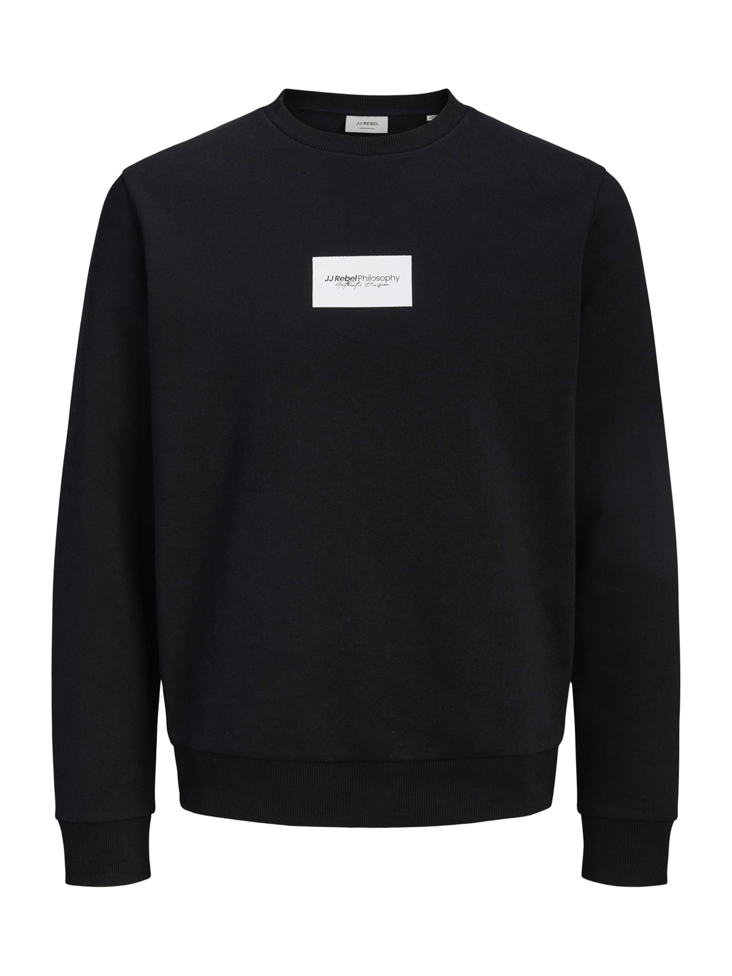JJ Rebel Collegepaita 'JREBDUKE' värissä musta: etupuoli