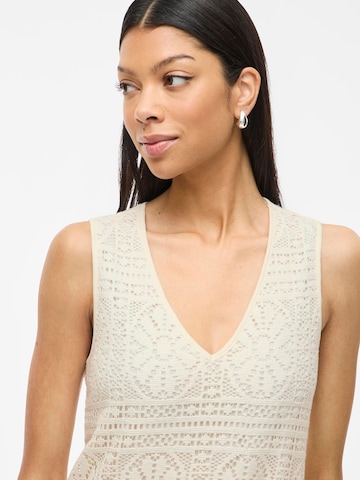 VILA Knit dress 'VIMerinda' in Beige