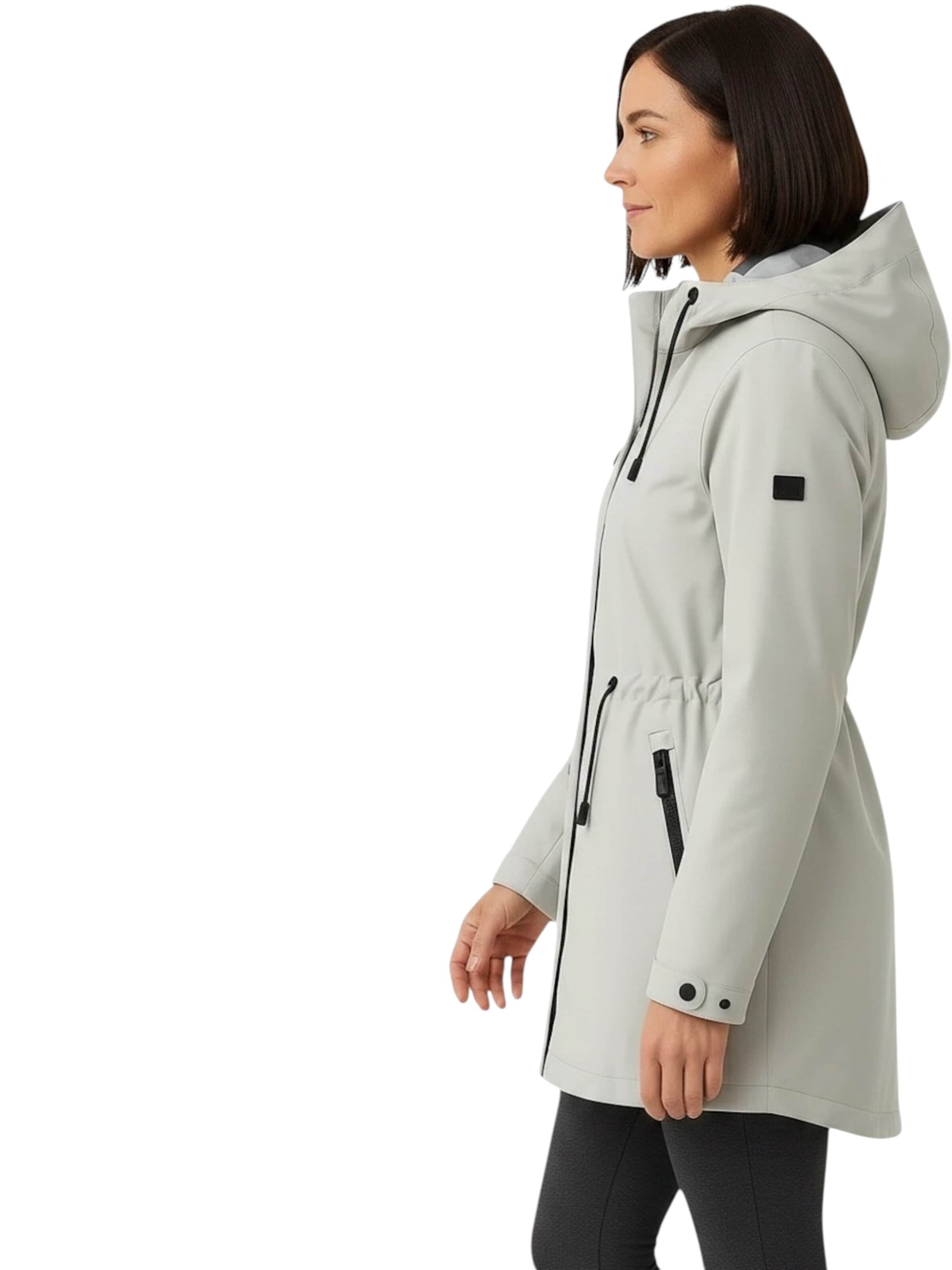 LPO Přechodová parka 'Outdoorparka Insa Damen Winterjacke, Funktionsjacke' – bílá