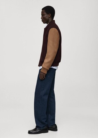 MANGO MAN Between-Season Jacket 'Ember' in Red