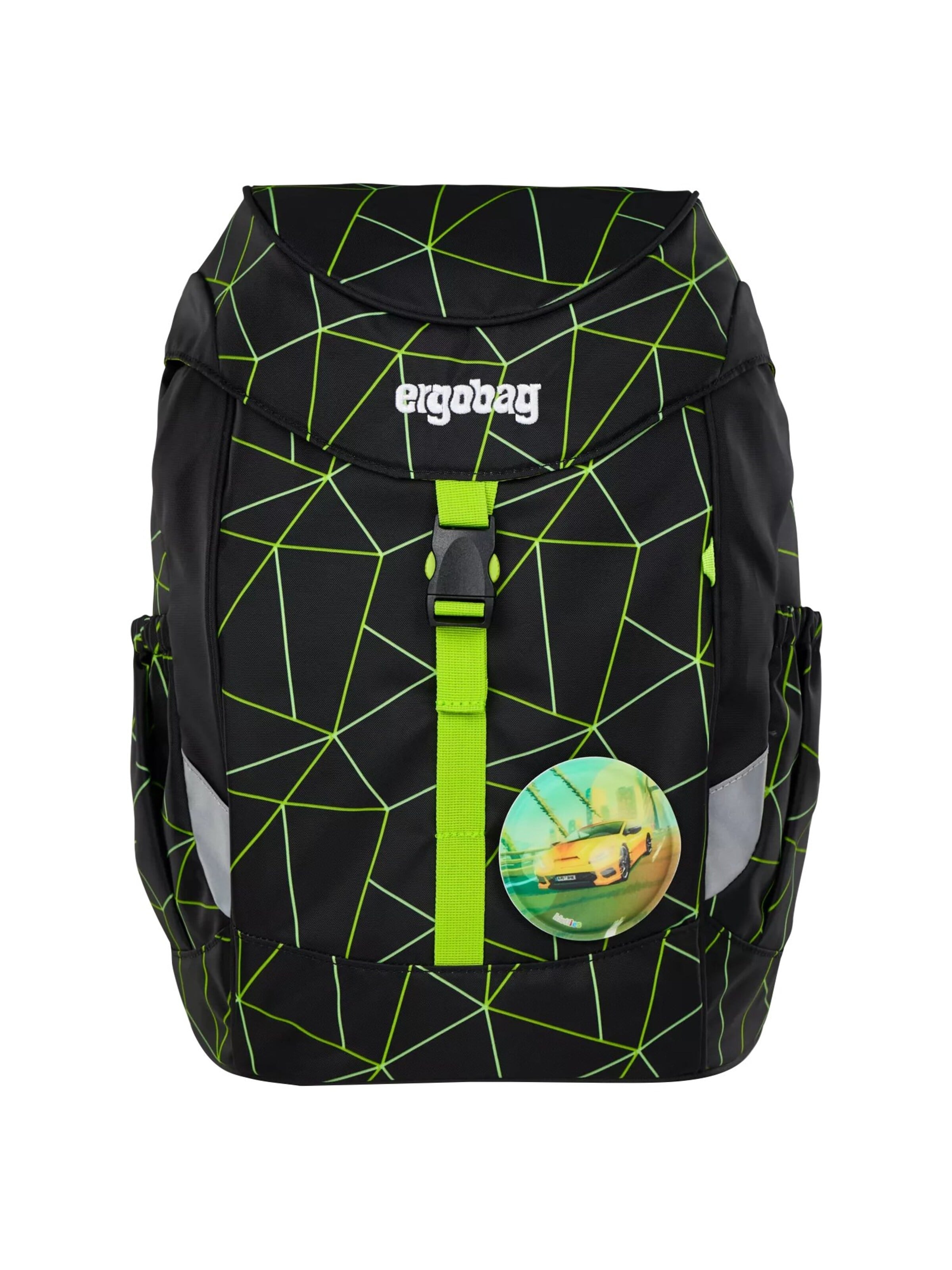ergobag Rucksack 'Kinderrucksack mini'‌‌‌ in Grün: Vorderseite