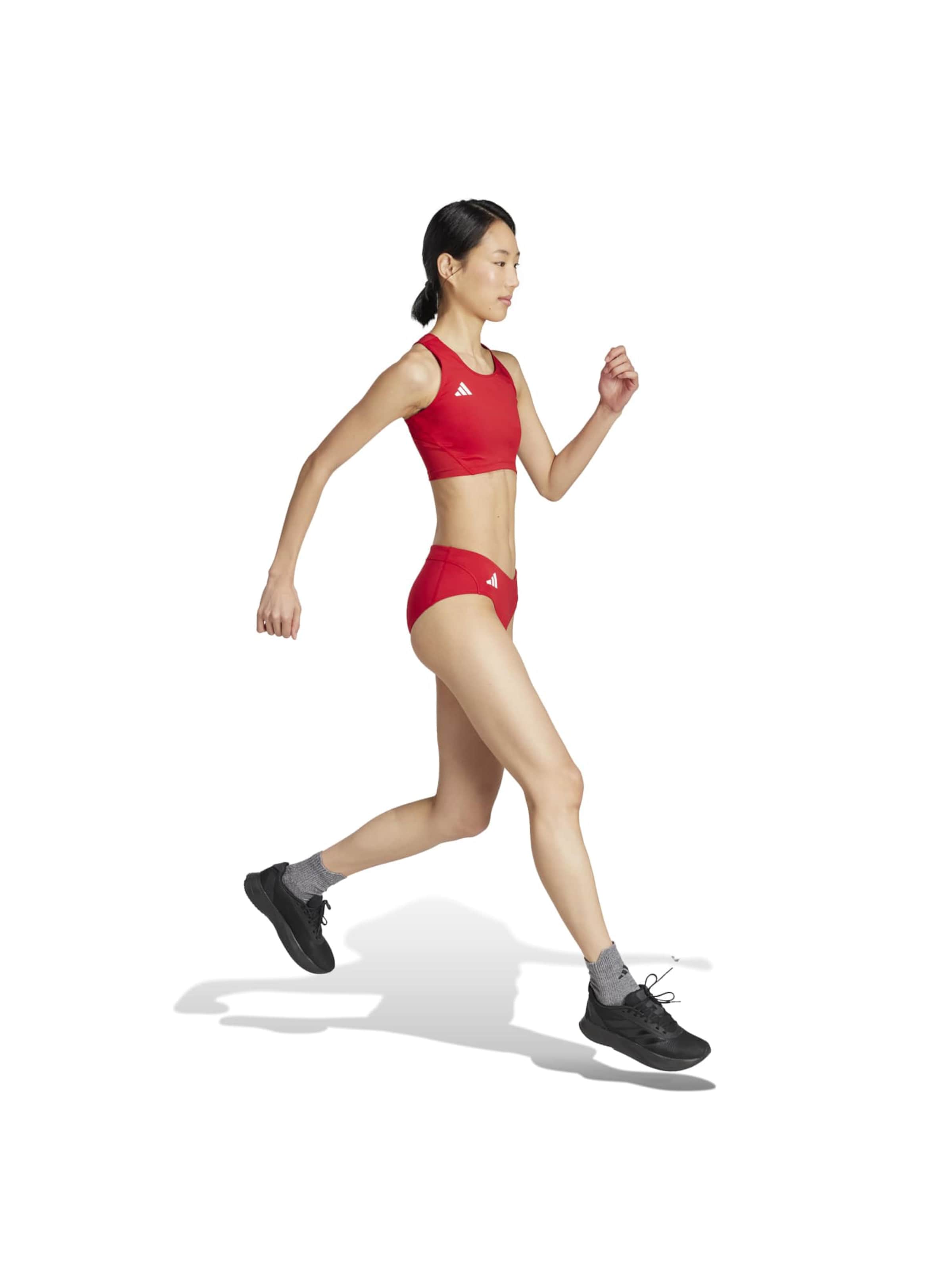 ADIDAS PERFORMANCE Sporditopp 'ADIZERO E', värv punane