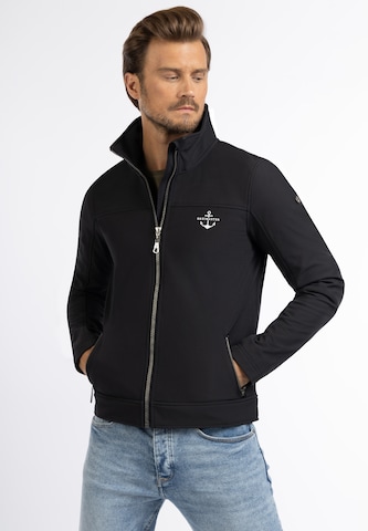 DreiMaster Maritim Weatherproof jacket in Black: front