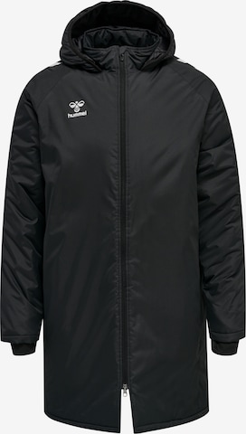 Hummel Athletic Jacket in Black: front