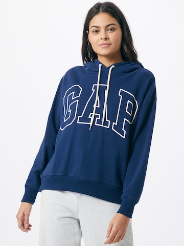 Sweat-shirt GAP en bleu : devant