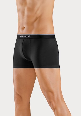 BRUNO BANANI Boxershorts i svart: framsida