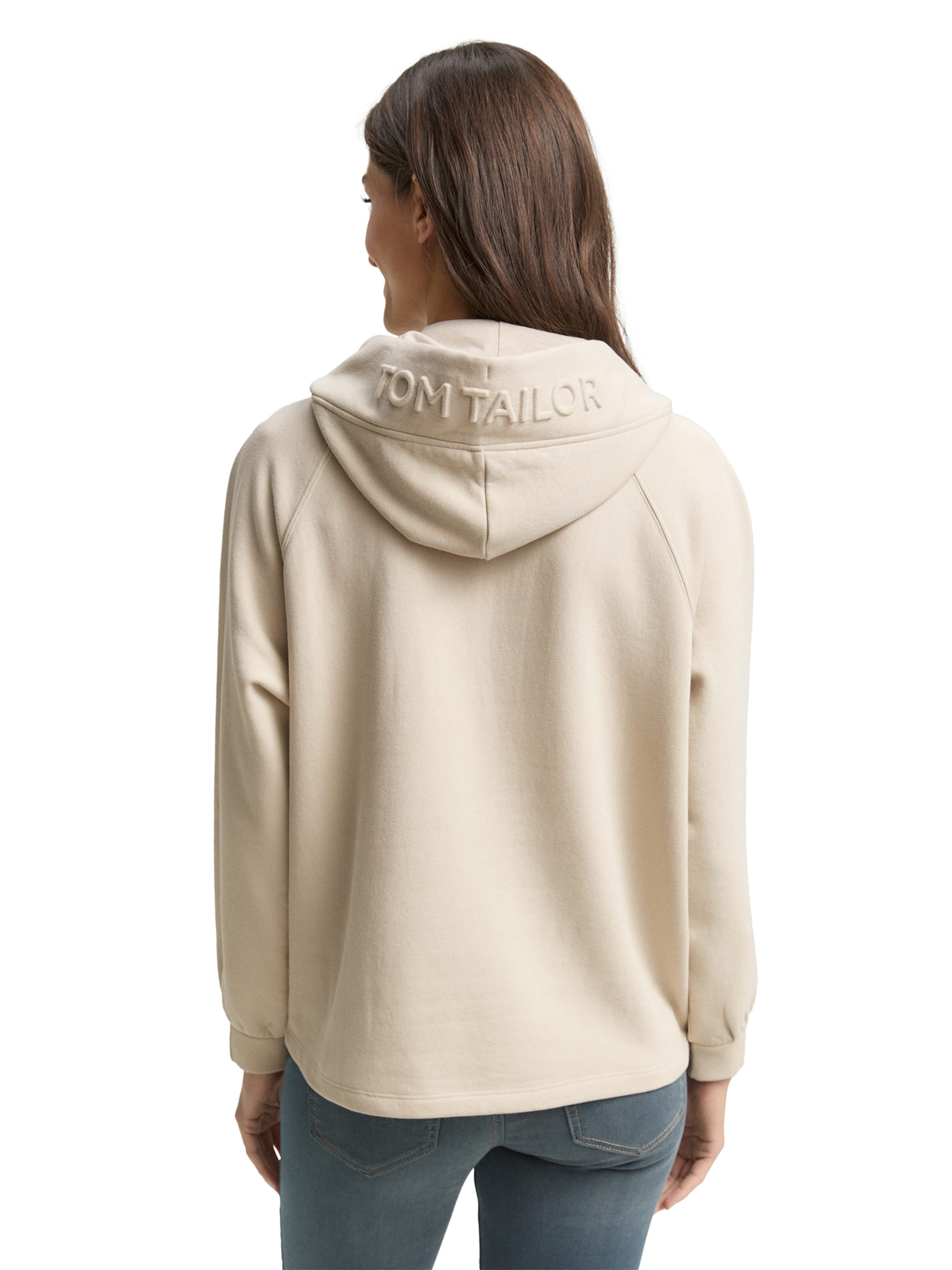 TOM TAILOR Mikina - Béžová