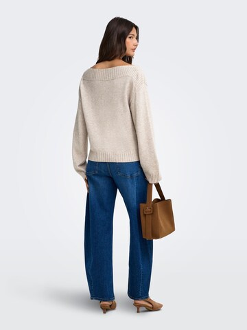 Pull-over 'KATIA ' ONLY en beige