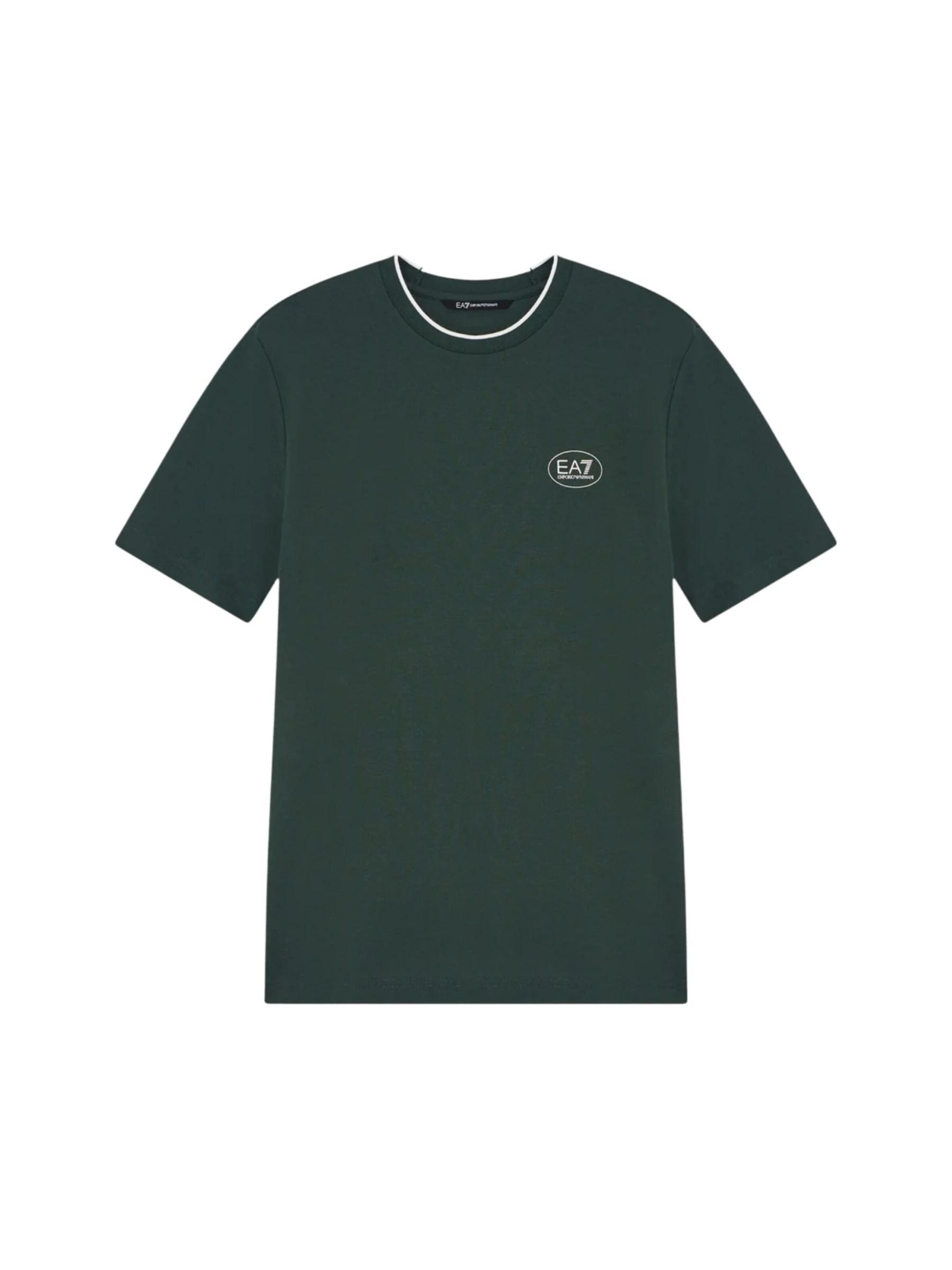 EA7 Emporio Armani Shirt in Groen: voorkant