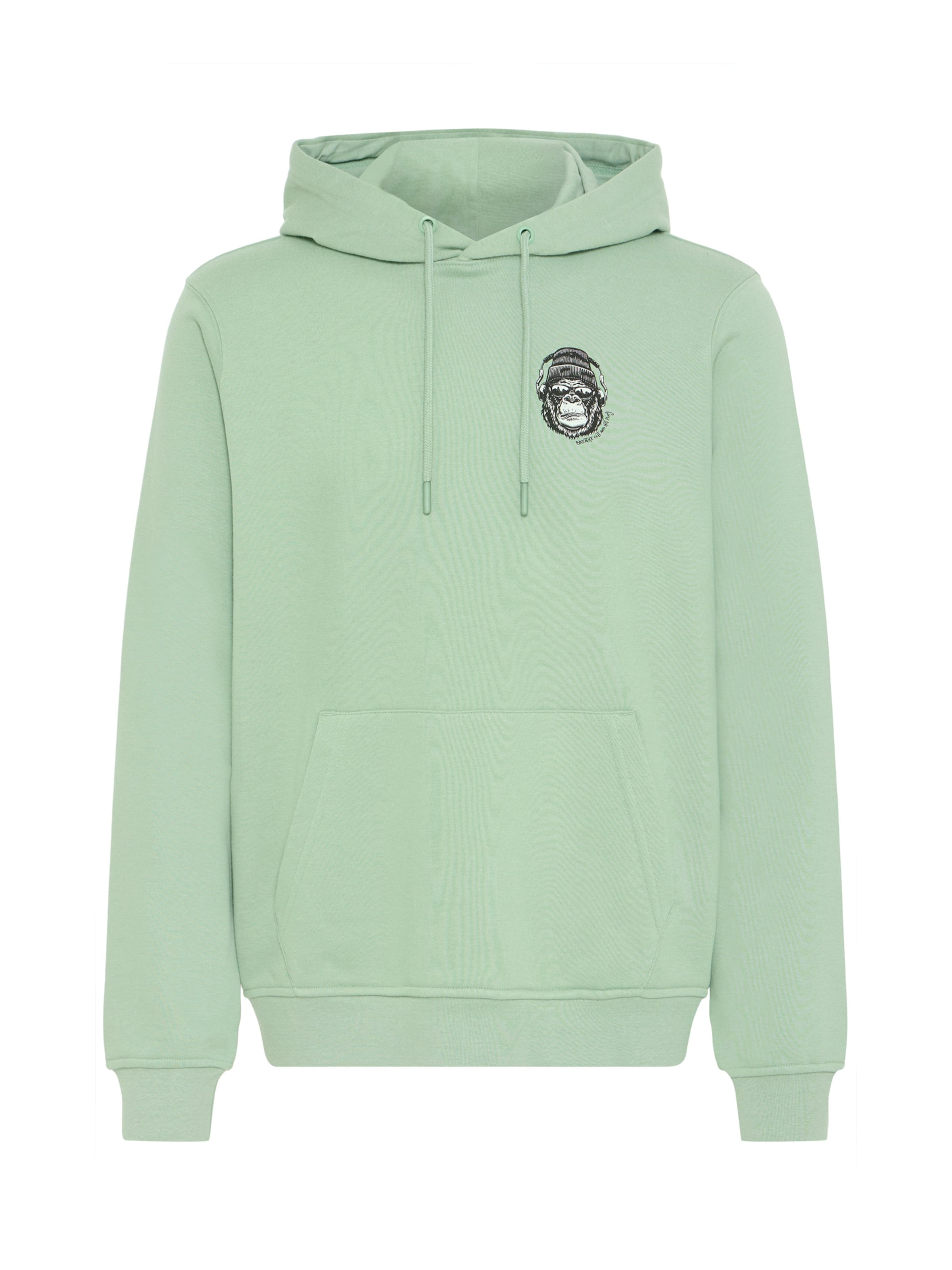 BLEND Sweatshirt 'BHKOA' i grön: framsida