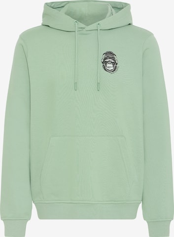 BLEND Tréning póló 'BHKOA' - zöld: elől