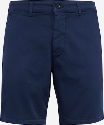 Regular Pantalon chino minimum en bleu : devant
