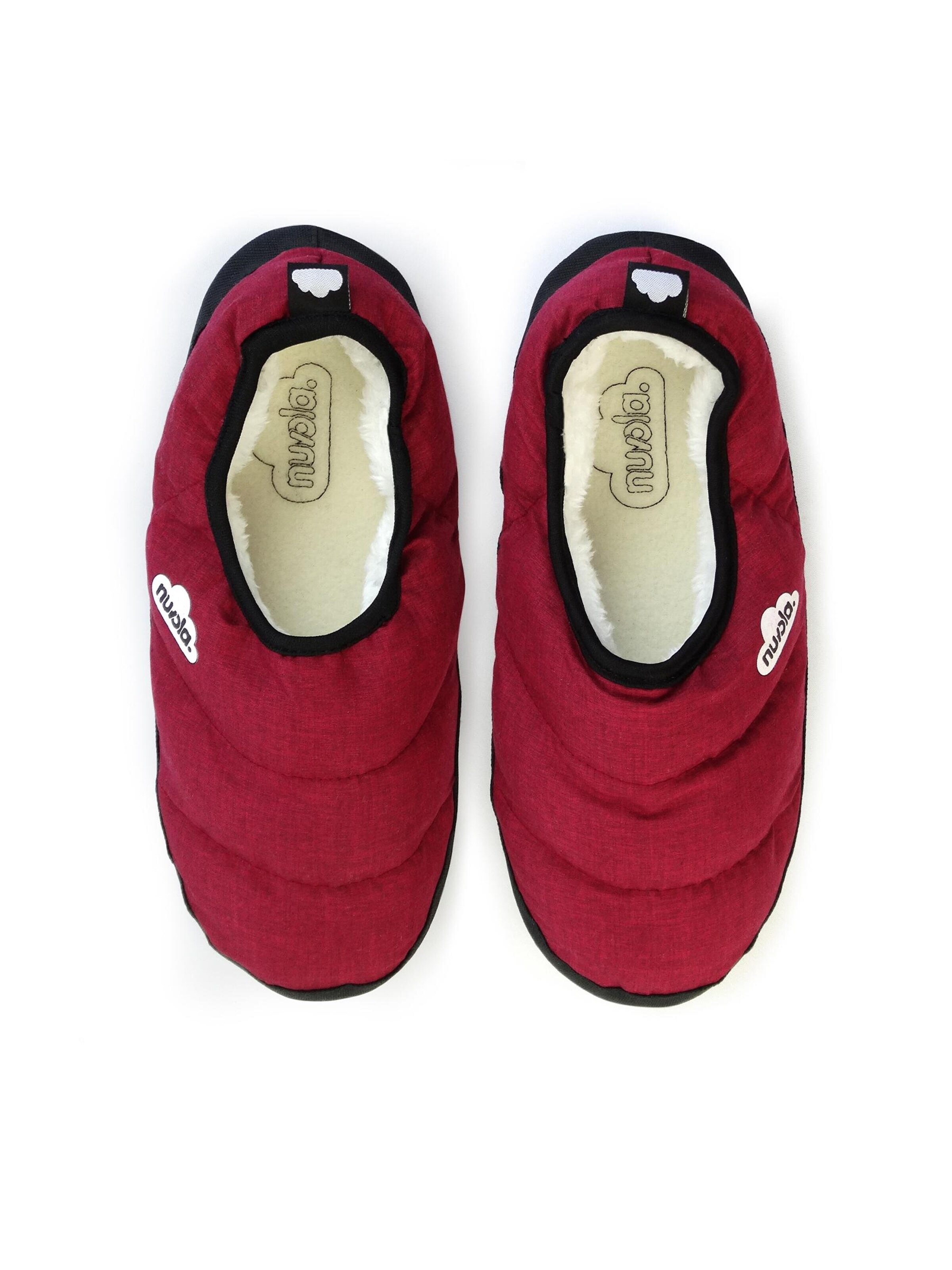 Nuvola. Slipper 'Marbled Chill' in Red