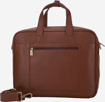 Wittchen Laptop Bag 'Office' in Brown
