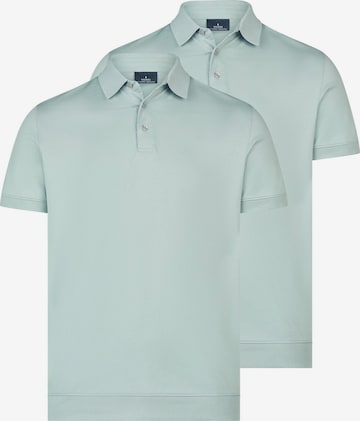 Ragman Shirt 'Basic' in Green: front