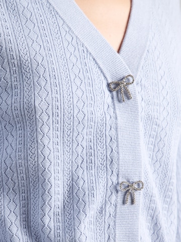 GUESS Knit cardigan 'Lyla' in Blue