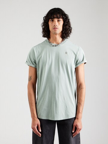 G-STAR Shirt 'Lash' in Groen: voorkant