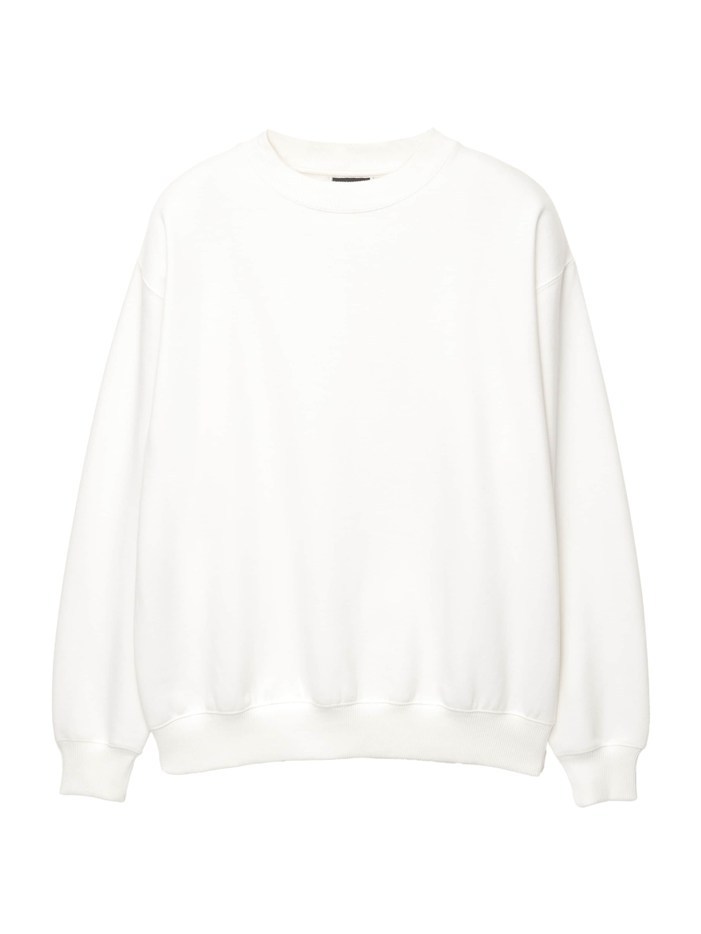 Pull&Bear Mikina - bílá, Produkt