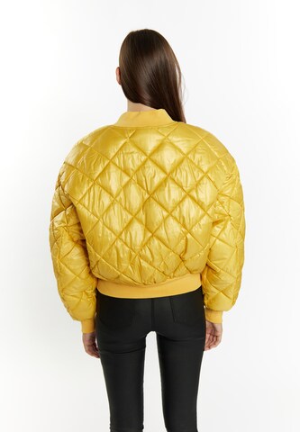 myMo ROCKS Between-Season Jacket in Yellow