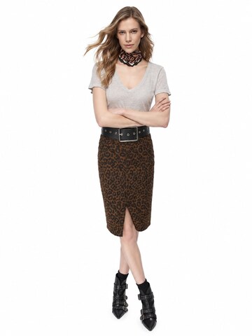 No Matter What Shirt in Beige: voorkant