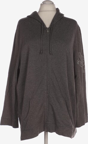 Aprico Sweatshirt & Zip-Up Hoodie in 6XL in Grey: front