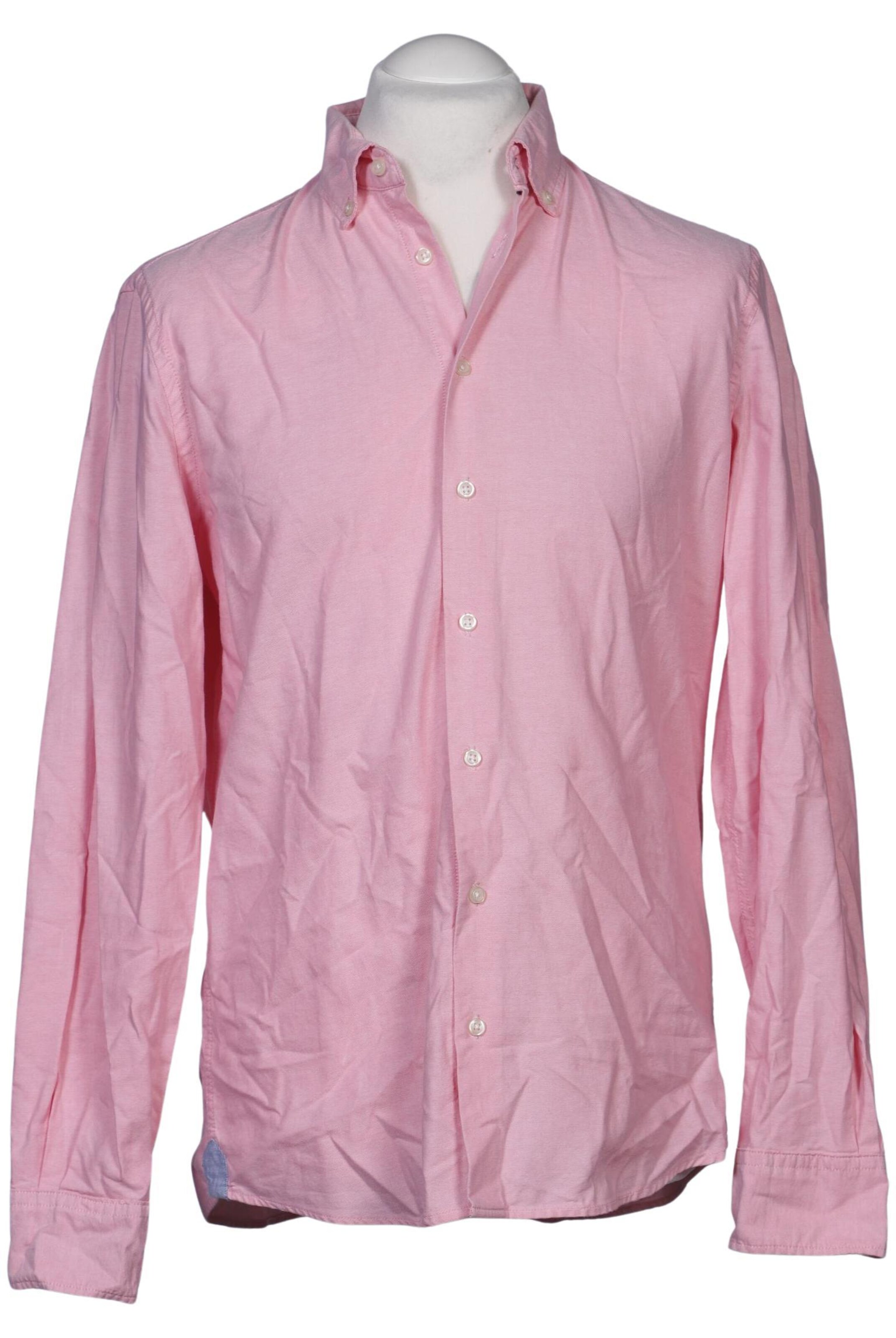 MONTEGO Button Up Shirt in M in Pink: front
